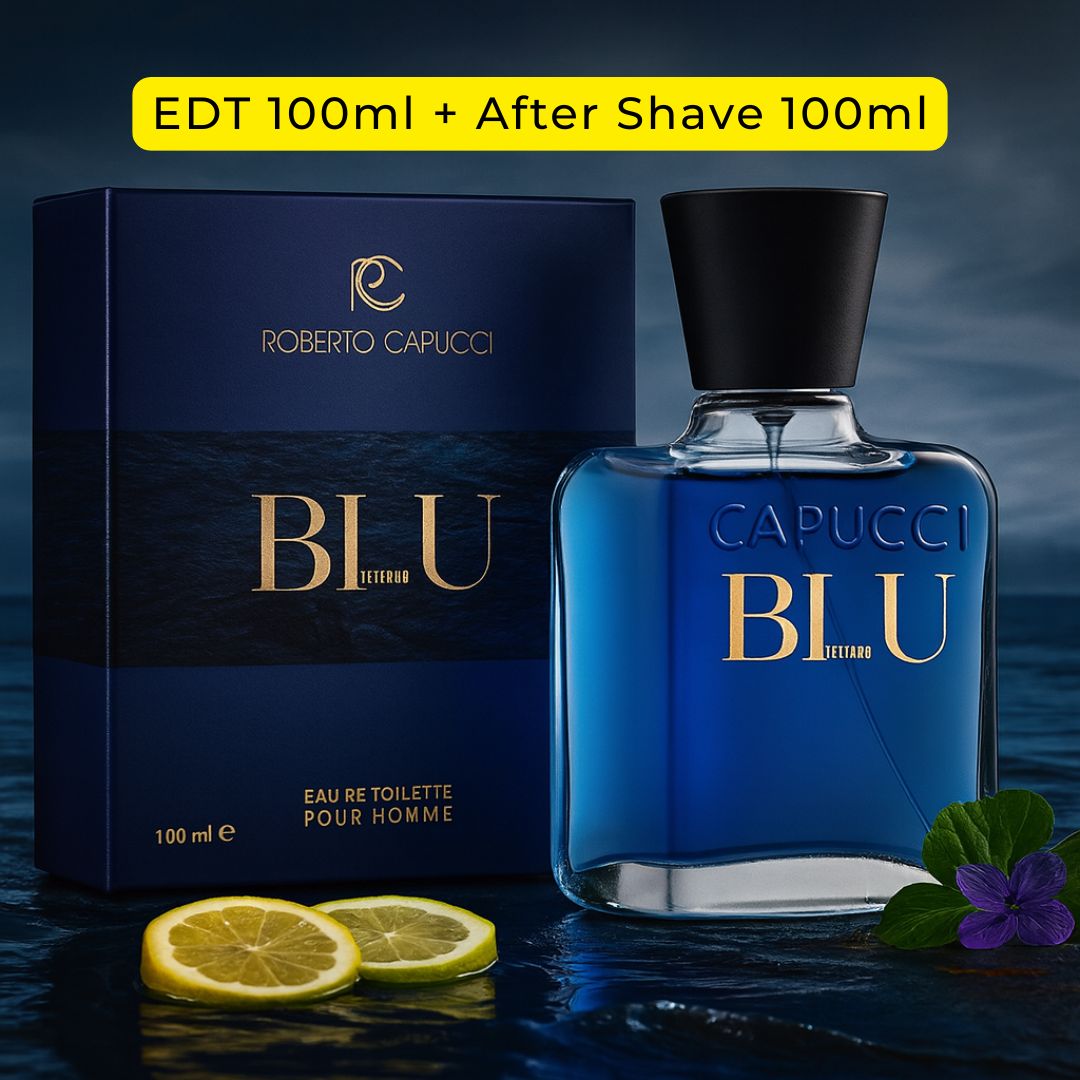 CAPUCCI BLU INTENSO - Eau de Toilette Uomo / After Shave 100ml