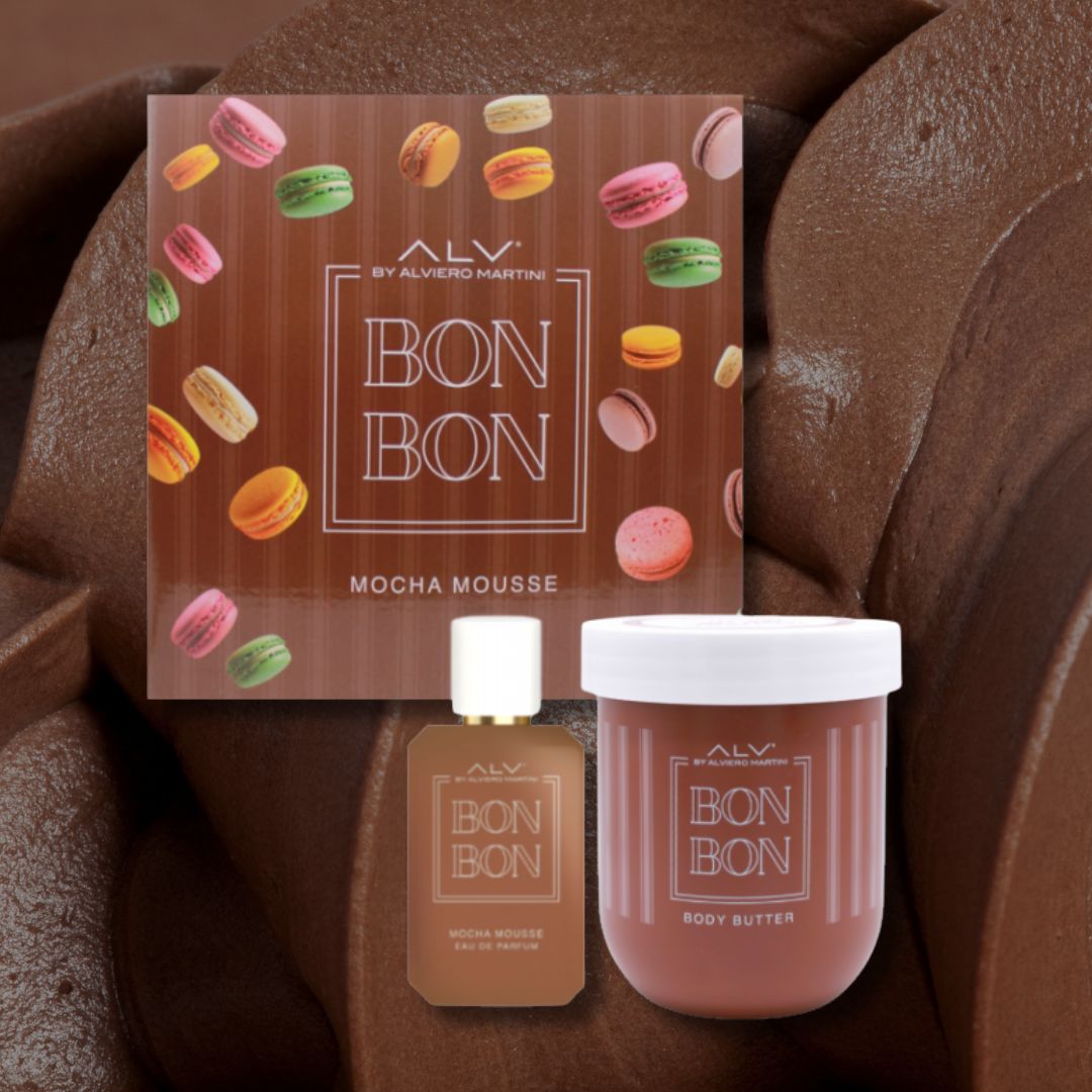 ALVIERO MARTINI BON BON BOX | Mocha Mousse - Eau de Parfum 30ml + Body Butter 300ml