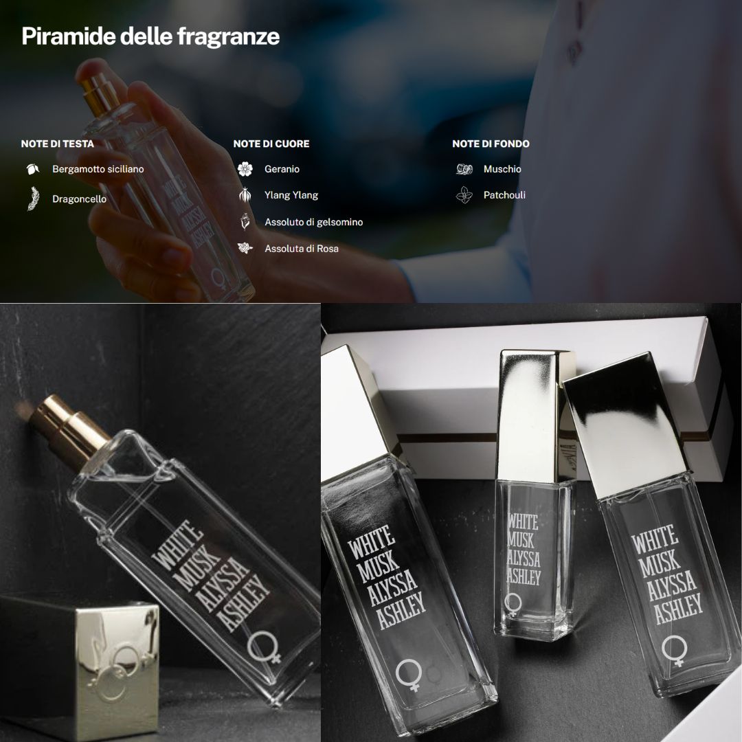 ALYSSA ASHLEY WHITE MUSK - Eau de Toilette 100ml