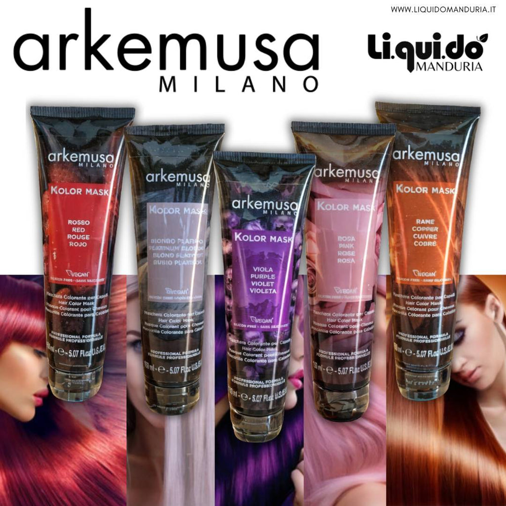 ARKEMUSA - Maschera colorante per capelli
