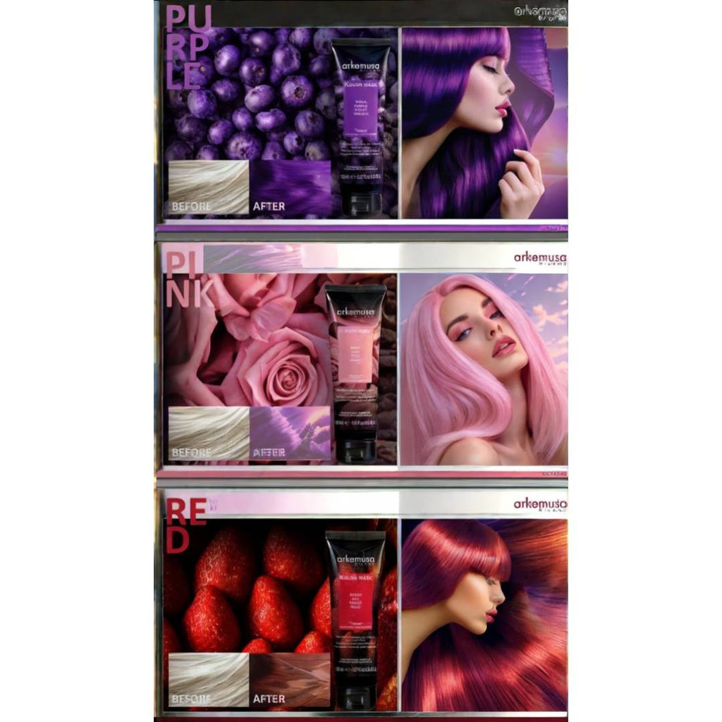 ARKEMUSA - Maschera colorante per capelli