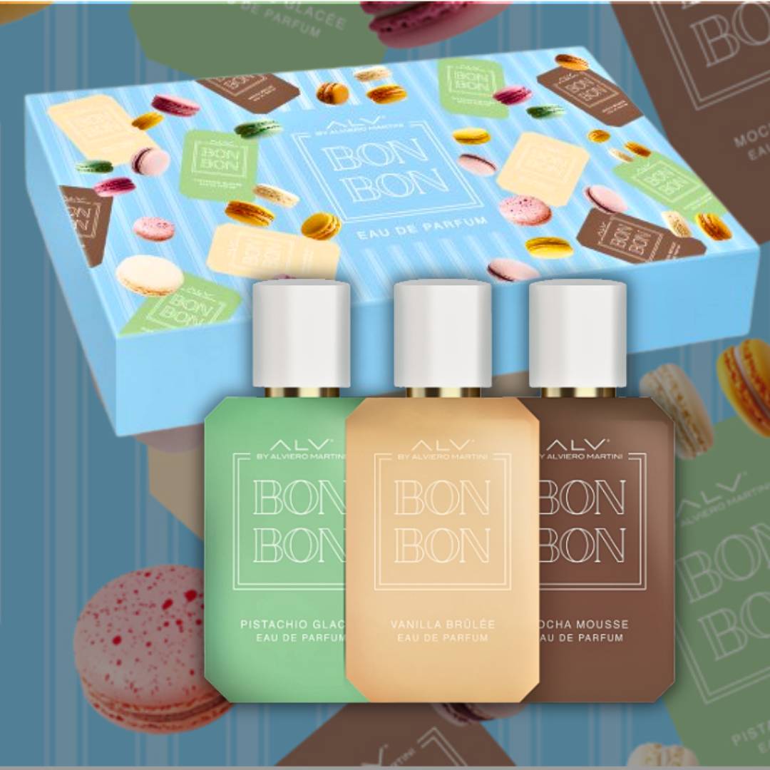 ALVIERO MARTINI BON BON BOX - Eau de Parfum Gourmand Unisex 3 x 30ml