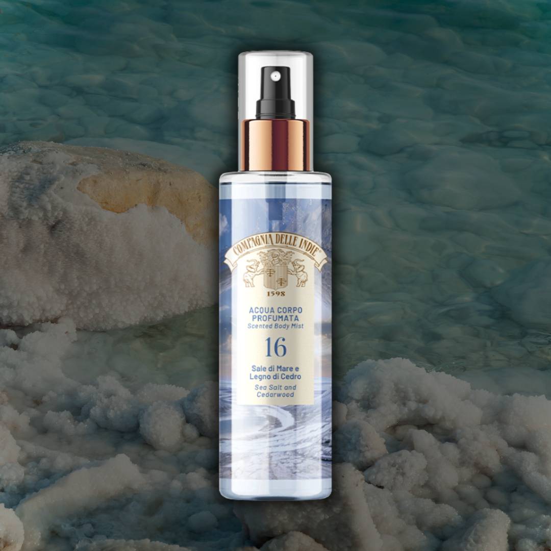 ACQUA CORPO PROFUMATA 16 - Sale di Mare e Legno di Cedro 200ml