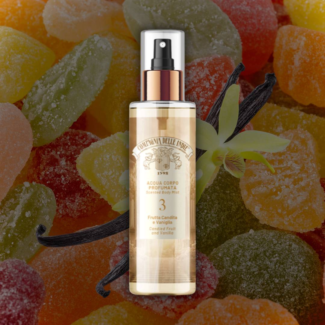 ACQUA CORPO PROFUMATA 3 – Frutta Candita & Vaniglia 200ml