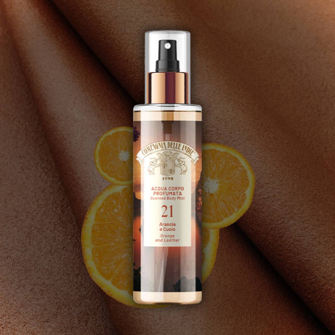 ACQUA CORPO PROFUMATA 21 - Arancia e Cuoio 200ml