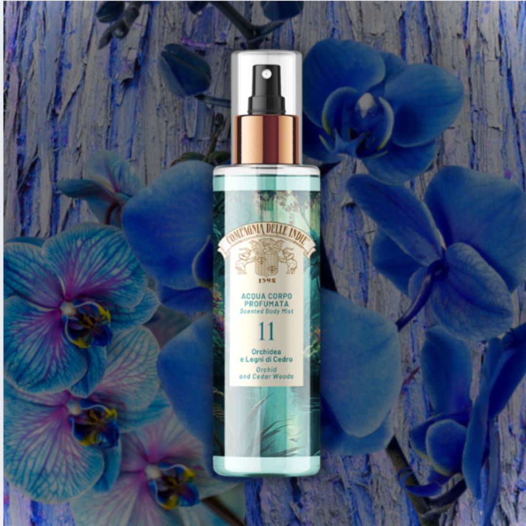 ACQUA CORPO PROFUMATA 11  – Orchidea e Legni di Cedro 200ml