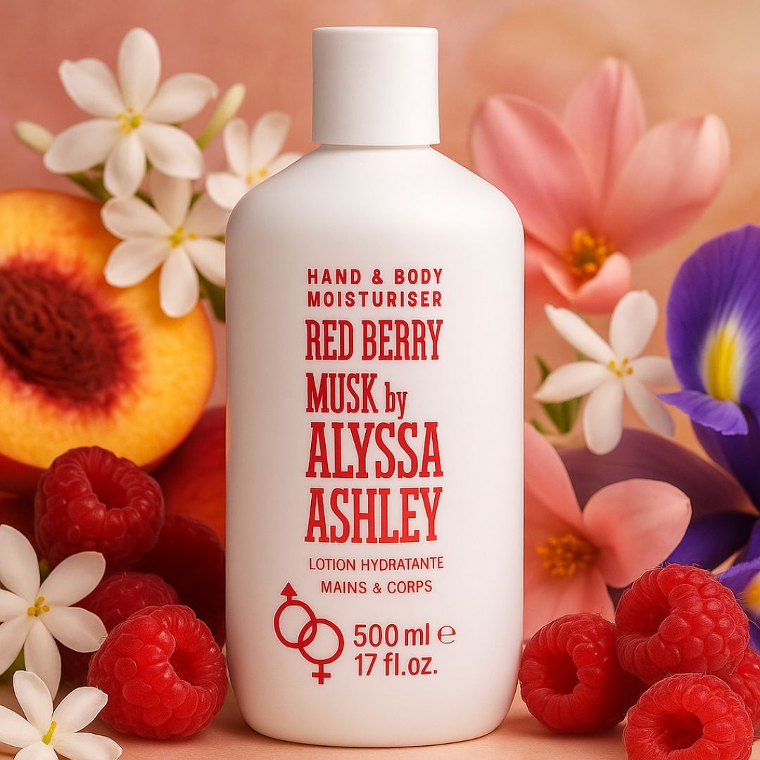 ALYSSA ASHLEY RED BERRY MUSK - Crema Corpo&Mani Idratante 500ml