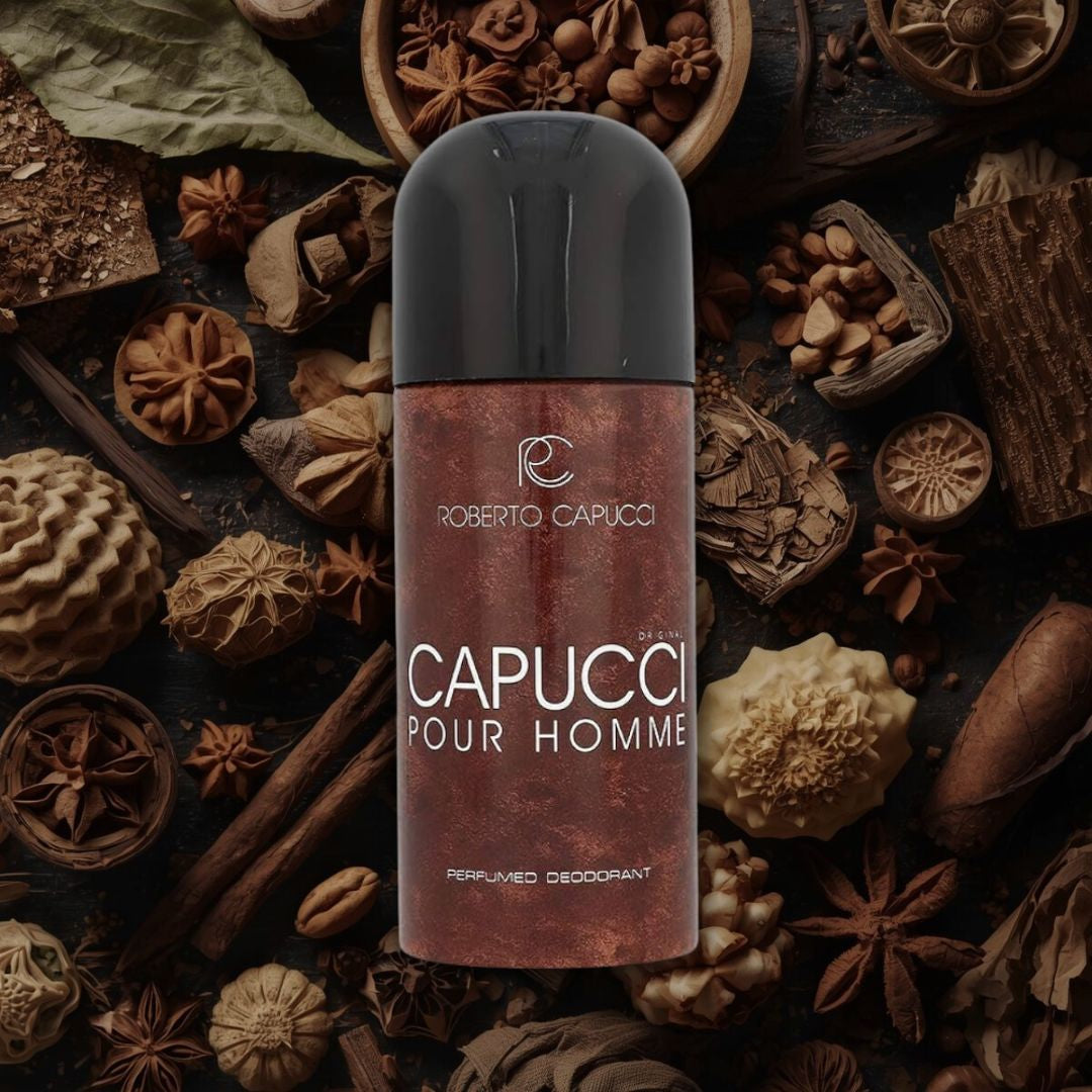 CAPUCCI POUR HOMME - Deodorante Profumato Spray Corpo Uomo 150ml