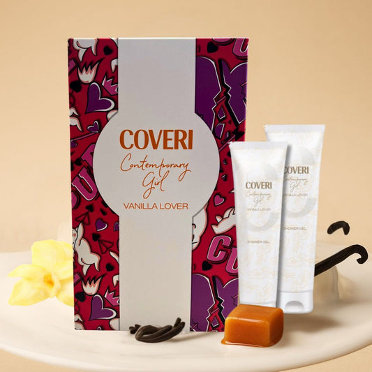 ENRICO COVERI - Cofanetto Contemporary Girl VANILLA LOVER | Gel Doccia 200ml + Crema Corpo 200ml (Copia)