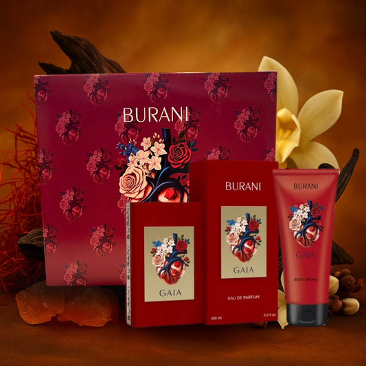 BURANI COFANETTO GAIA | Eau de Parfum 100ml + Crema Corpo 200ml