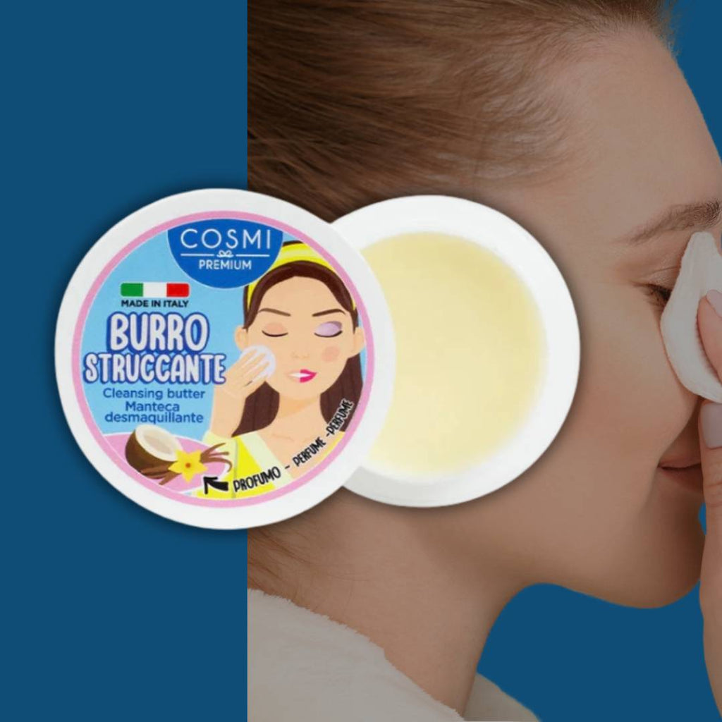 BURRO STRUCCANTE - con Burro di Karité, Olio di Cocco e Olio di Mandorle