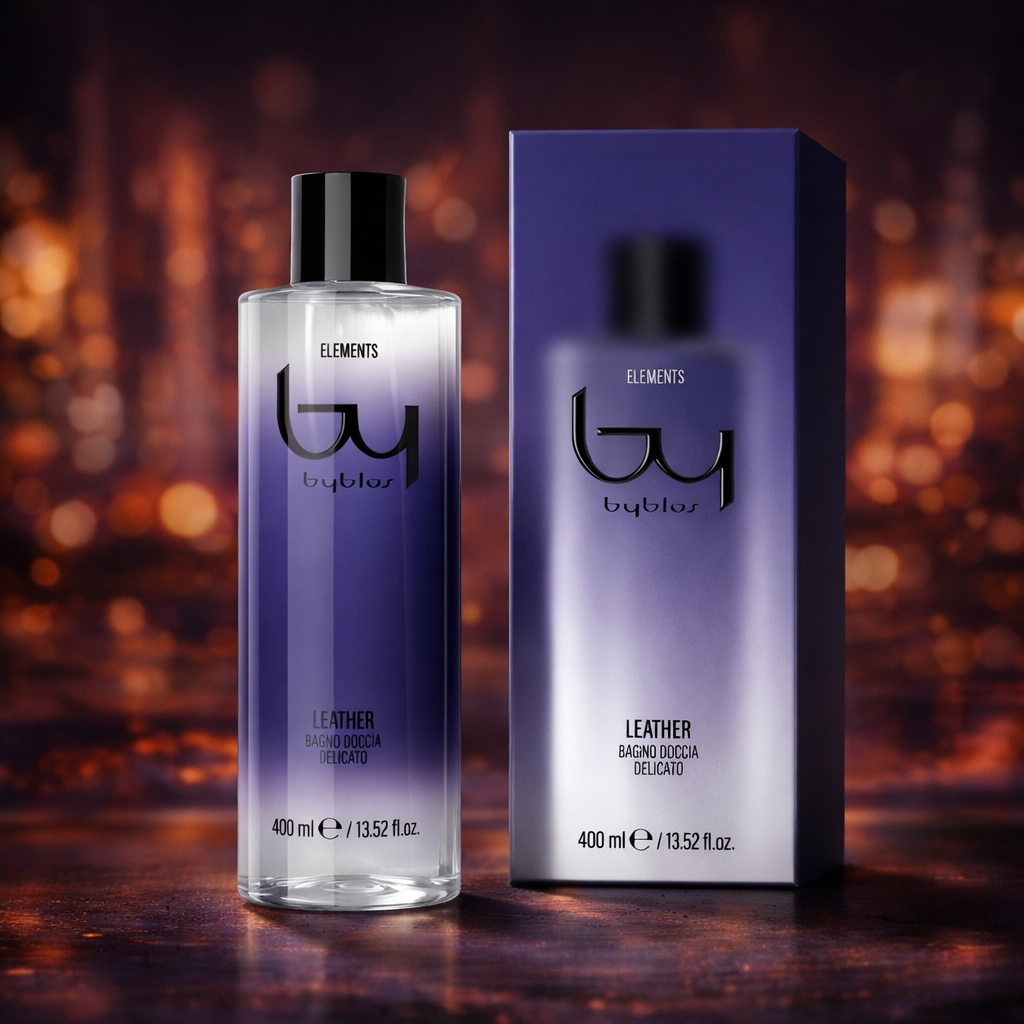 BY BYBLOS ELEMENTS LEATHER – Bagno Doccia Delicato Profumato 400ml