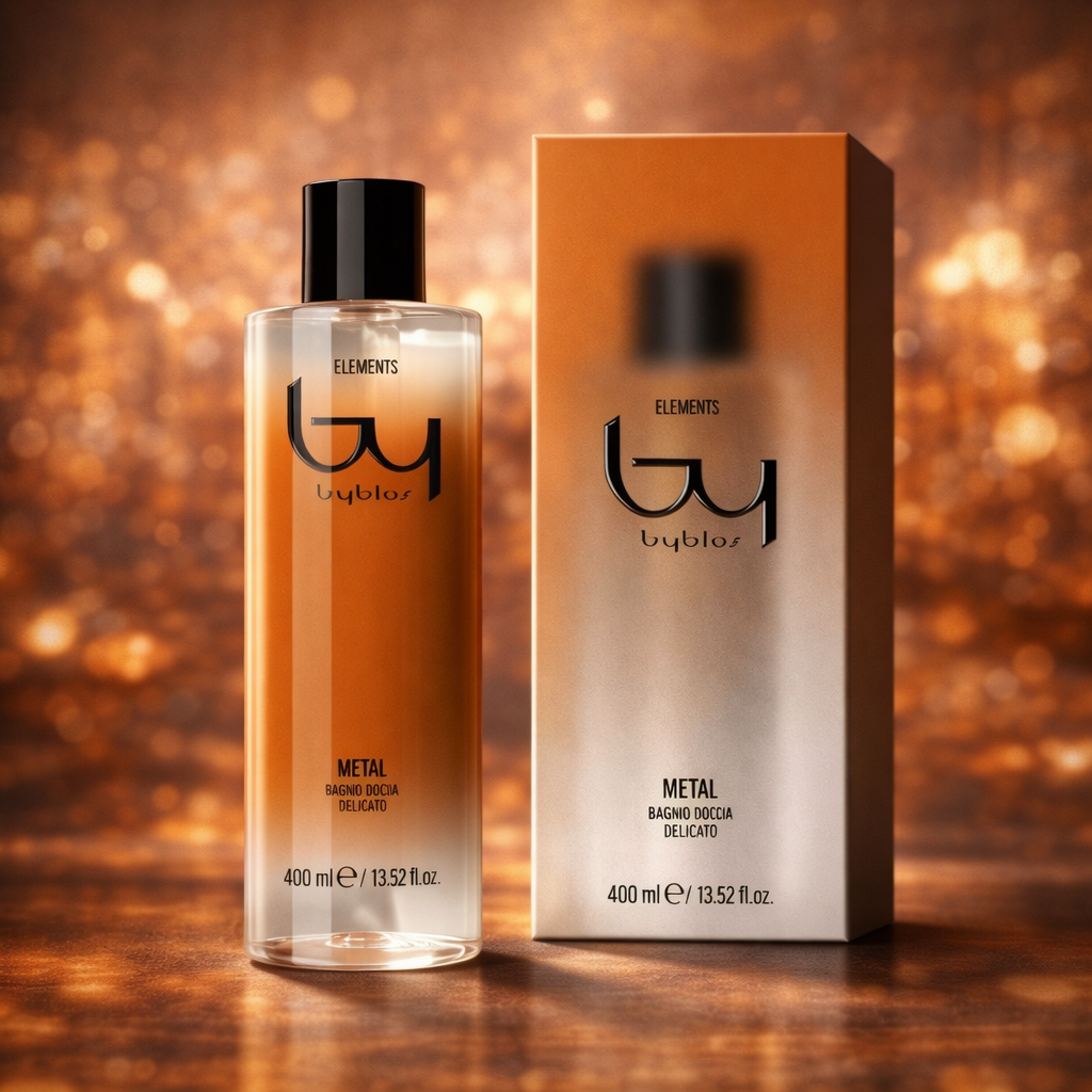 BY BYBLOS ELEMENTS METAL – Bagno Doccia Delicato Profumato 400ml