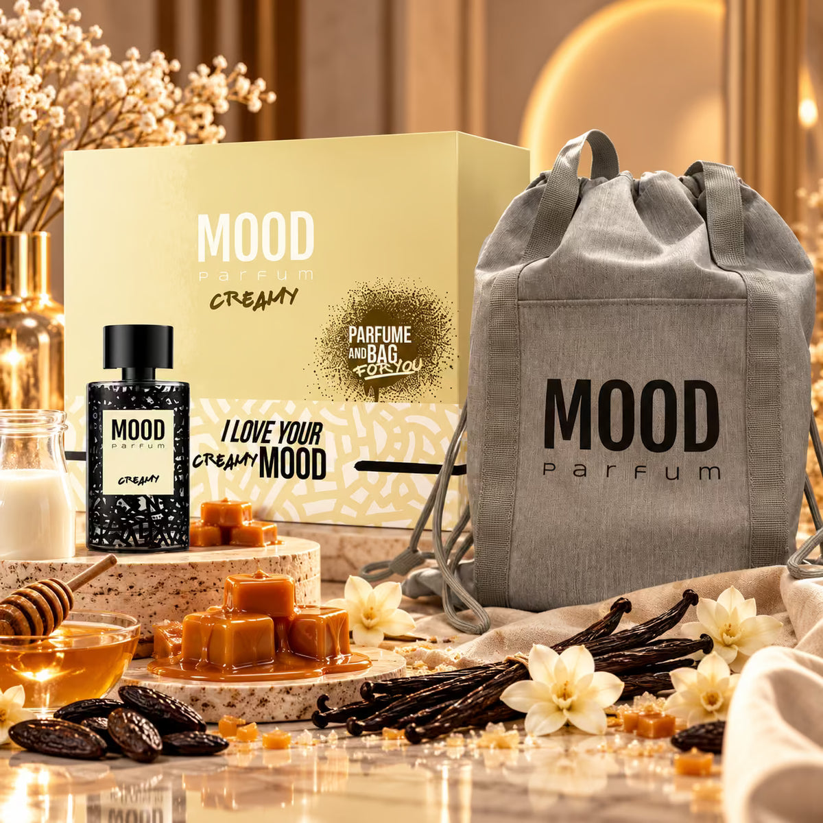 MOOD CREAMY COFANETTO - Eau de Parfum 100 ml + Zainetto Sportivo