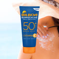 BURROCACO SOLARE SPF50+ Pelli Delicate con Vitamina C - Idrata, Nutre, Protegge