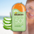 LATTE SOLARE ALOE SENSITIVE SPF50+ Pelli Sensibili - con Aloe Vera Super Idratante