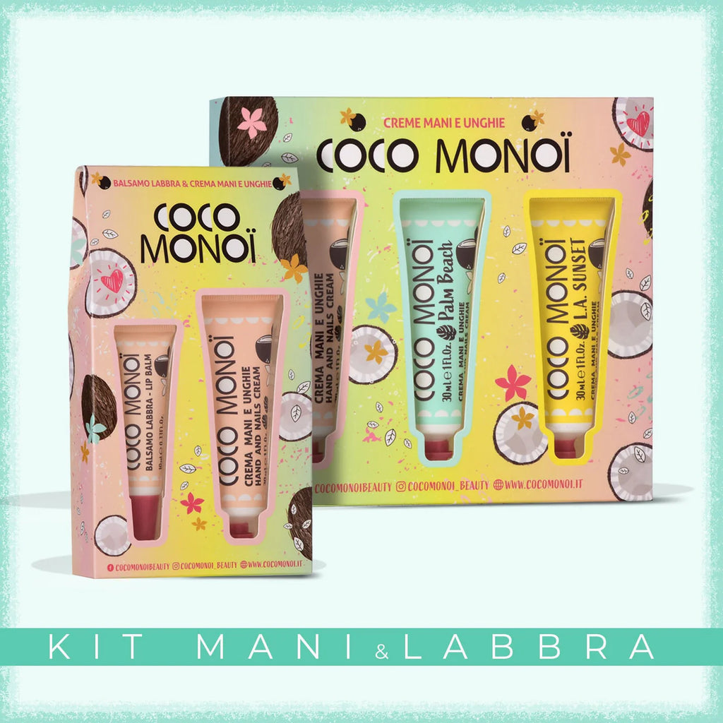 COCO MONOÏ KIT - Creme Mani e Unghie 3 Fragranze
