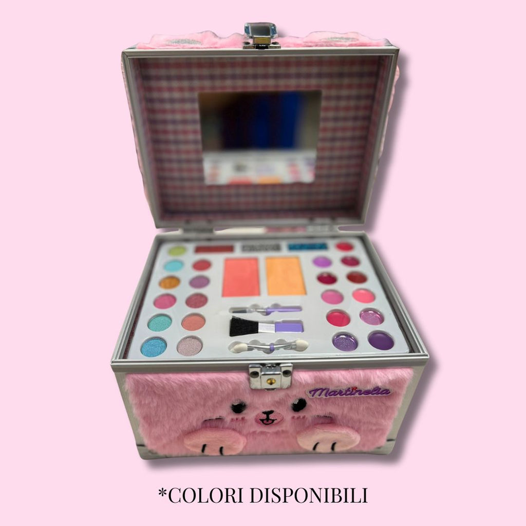 MARTINELIA LULU & DUKI – Valigetta Beauty Case Make Up Peluche per bambini