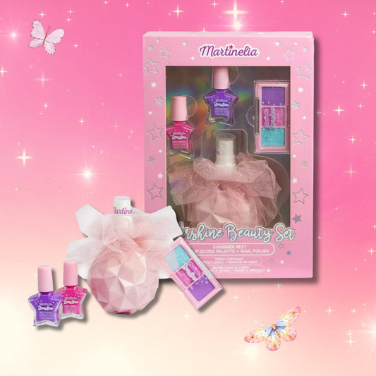 MARTINELIA STARSHINE - Set Bellezza per Bambini (Spray Corpo, Smalti & Lip Gloss Palette)