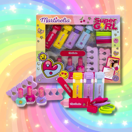 MARTINELIA SUPER GIRL - Set Unghie & Capelli per Bambini
