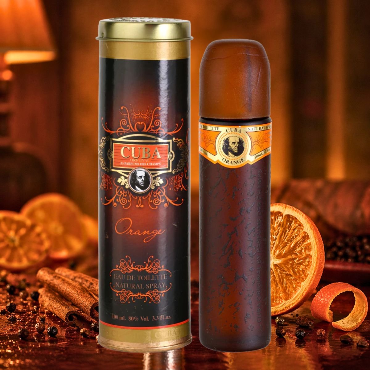 CUBA ORANGE – Eau de Toilette Uomo 100ml