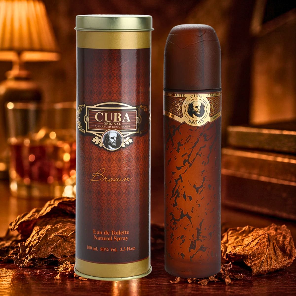 CUBA BROWN – Eau de Toilette Uomo 100ml