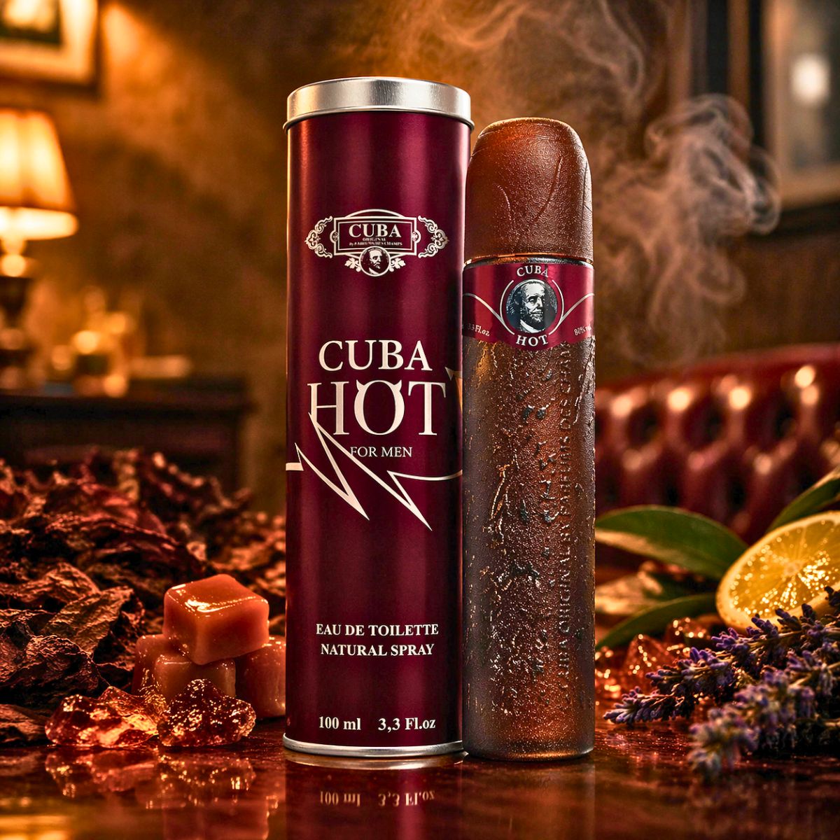 CUBA HOT – Eau de Toilette Uomo 100ml