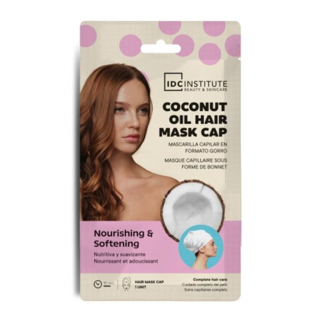 IDC - Maschera capelli idratante e lisciante all'olio di cocco