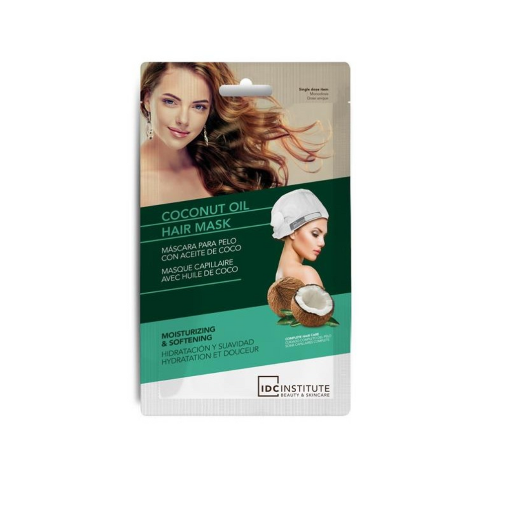 IDC - Maschera capelli idratante e lisciante all'olio di cocco