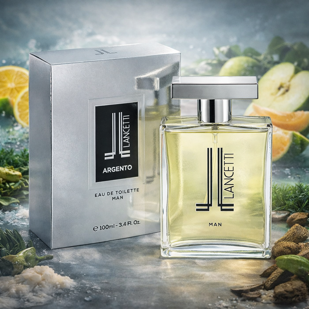 LANCETTI ARGENTO - Eau de Toilette Uomo 100ml