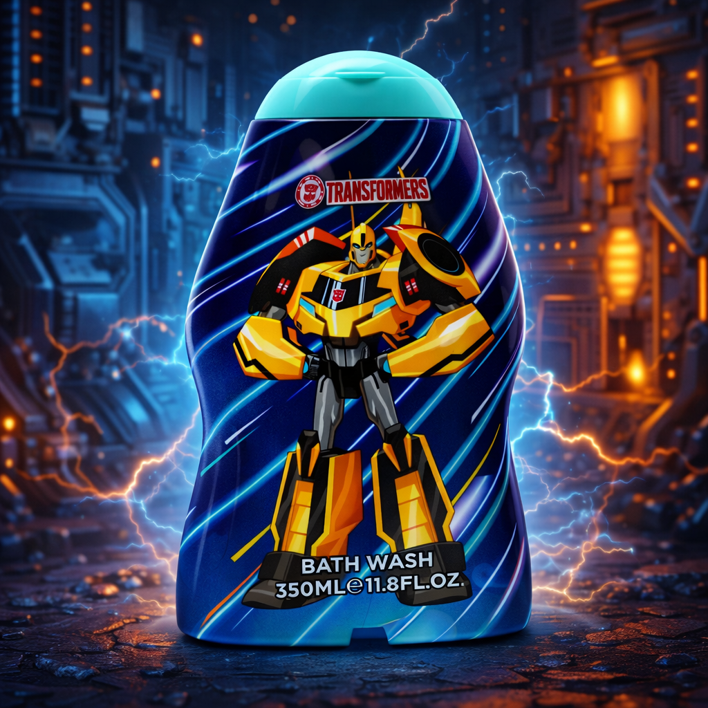 TRANSFORMERS BATH WASH – Gel doccia bambini 350ml