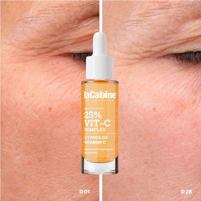 LACABINE SIERO VISO AVANZATO 25% VIT-C COMPLEX - Illumina e Rassoda la Pelle