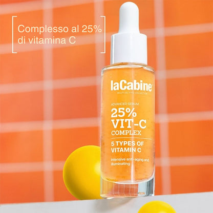 LACABINE SIERO VISO AVANZATO 25% VIT-C COMPLEX - Illumina e Rassoda la Pelle