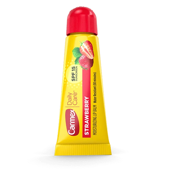 CARMEX DAILY CARE FRAGOLA - Balsamo labbra in tubetto protezione sole