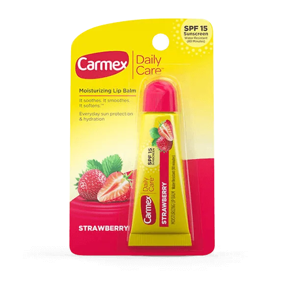 CARMEX DAILY CARE FRAGOLA - Balsamo labbra in tubetto protezione sole