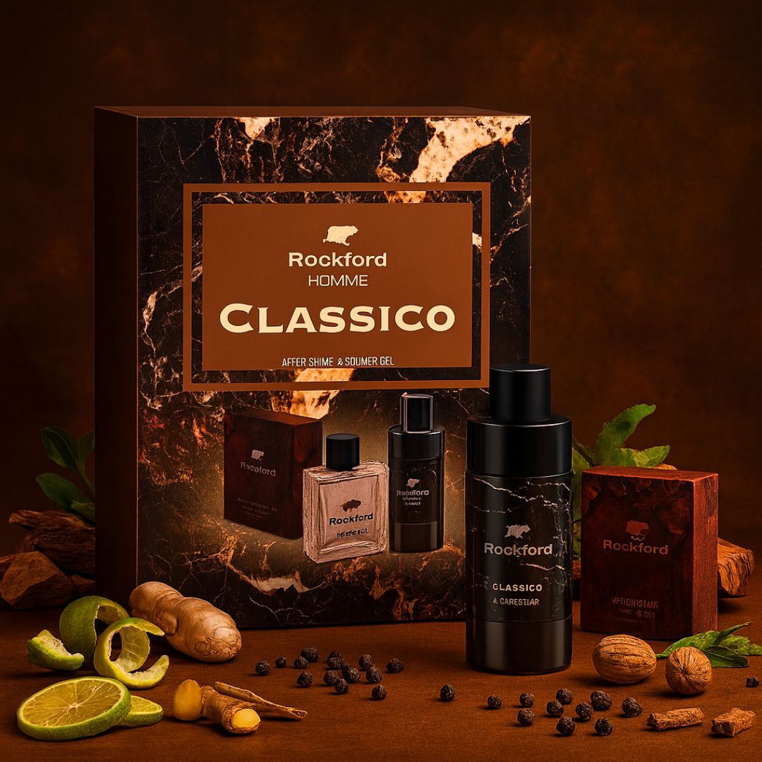 ROCKFORD CLASSICO - Set Uomo After Shave 100ml + Shower Gel 250ml