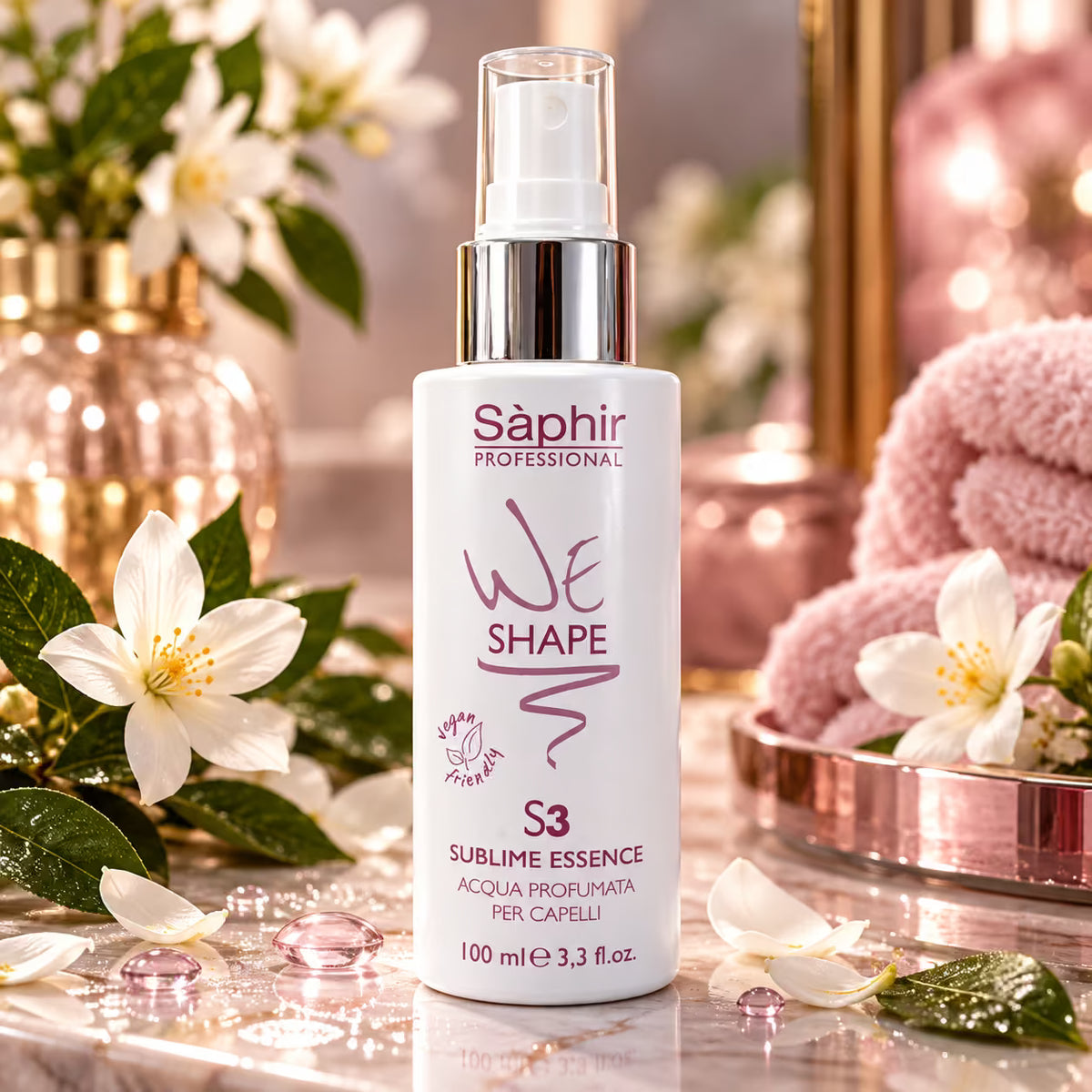 SÁPHIR PROFESSIONAL WE SHAPE S3 SUBLIME ESSENCE ACQUA PROFUMATA PER CAPELLI 100ml