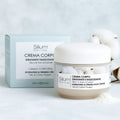 SILIUM Body Care | TALCO E FIORI DI COTONE – Crema Corpo Idratante e Rassodante 250 ml