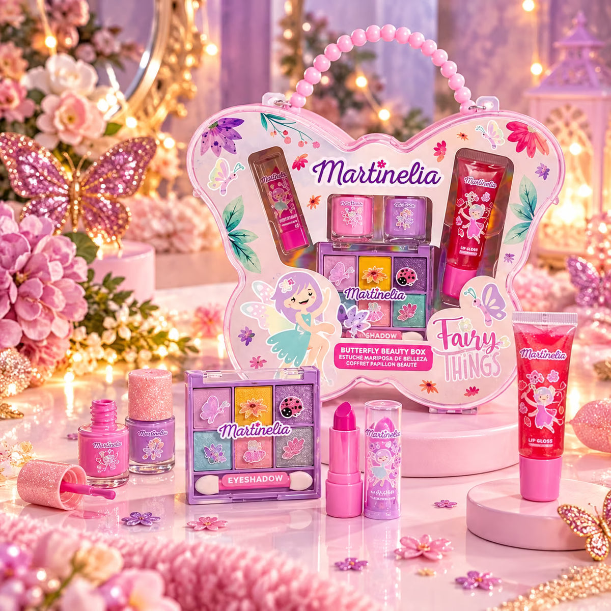 MARTINELIA FAIRY THINGS BUTTERFLY SET - Valigetta Trucco Farfalla per Bambine