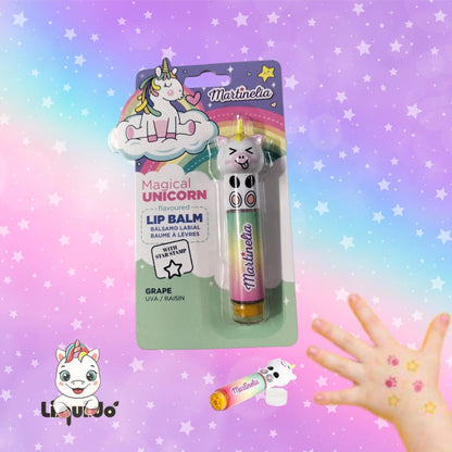 MAGICAL UNICORN - Balsamo labbra a unicorno con timbro