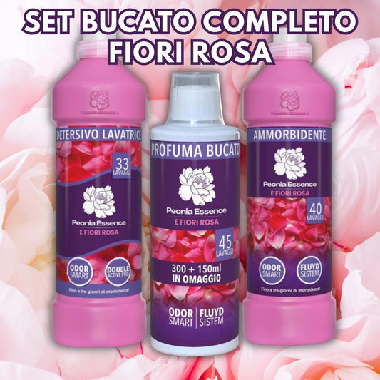 Profuma Biancheria Peonia e Fiori Rosa 450ml