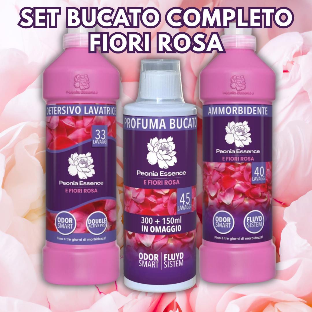 Ammorbidente Peonia e Fiori Rosa 1000ml