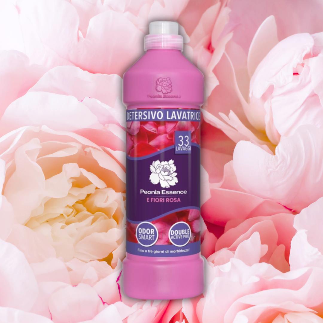 Detersivo Lavatrice Peonia e Fiori Rosa 1000ml