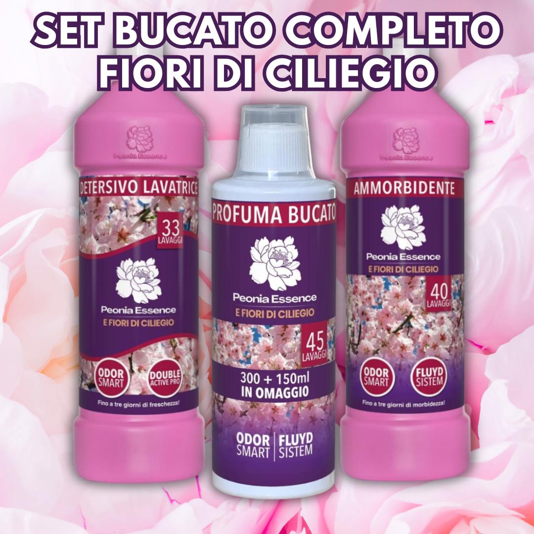 Profuma Biancheria Peonia e Fiori di Ciliegio 450ml