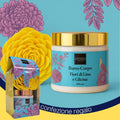 GIT SET | Burro Corpo Fiori di Lino e Glicine con Spugna Fiore - Idrata e profuma Intensamente la pelle