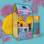 GIT SET | Burro Corpo Fiori di Lino e Glicine con Spugna Fiore - Idrata e profuma Intensamente la pelle