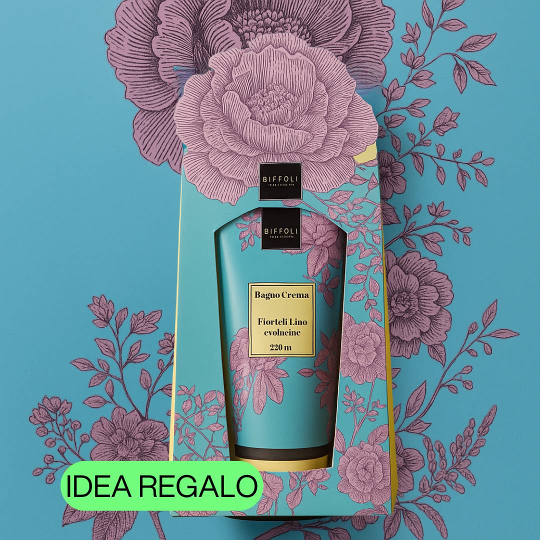 BAGNO CREMA | Fiori di Lino e Glicine 200 ml - Pelle morbida e intensamente profumata