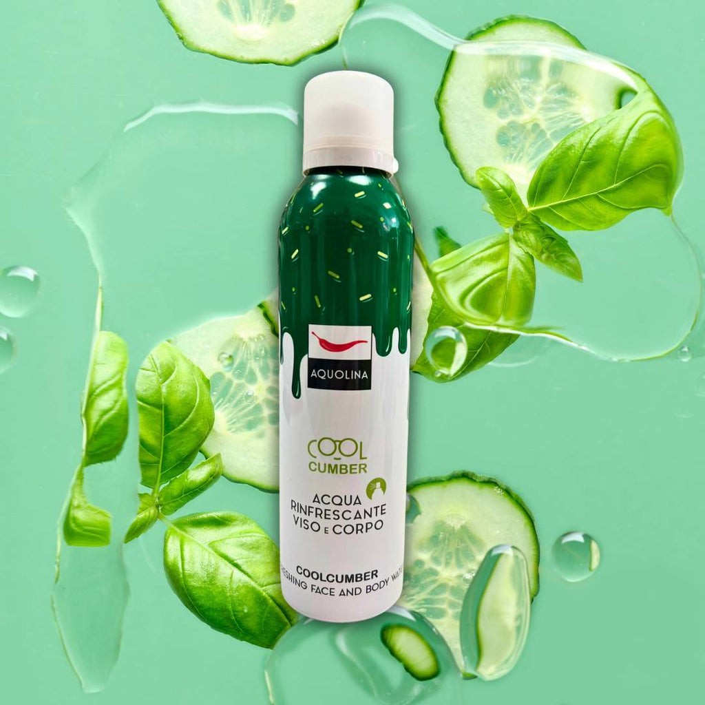 COOL CUMBER | Freschezza Rigenerante – Acqua Rinfrescante Viso e Corpo 200 ml