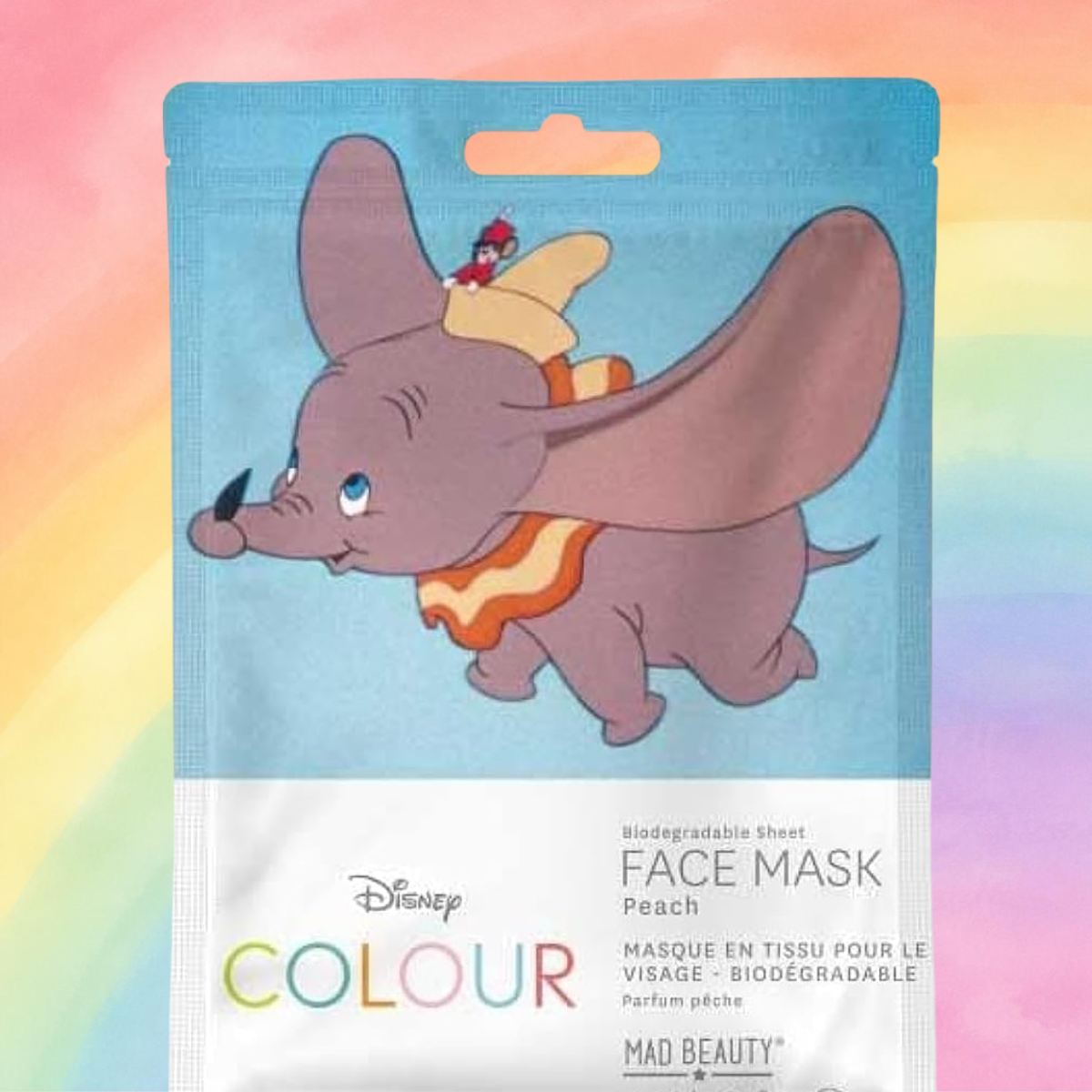MAD BEAUTY | DISNEY COLOUR DUMBO - Maschera Viso alla Pesca 25 ml
