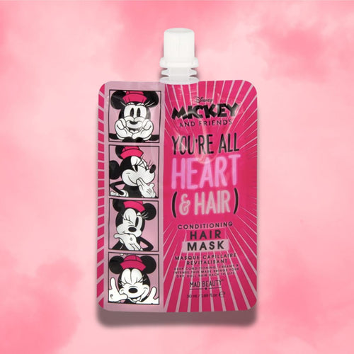 MAD BEAUTY | DISNEY MICKEY AND FRIENDS MINNIE "YOU'RE ALL HEART & HAIR" - Maschera Capelli alla Pesca 50 ml - Liquidò